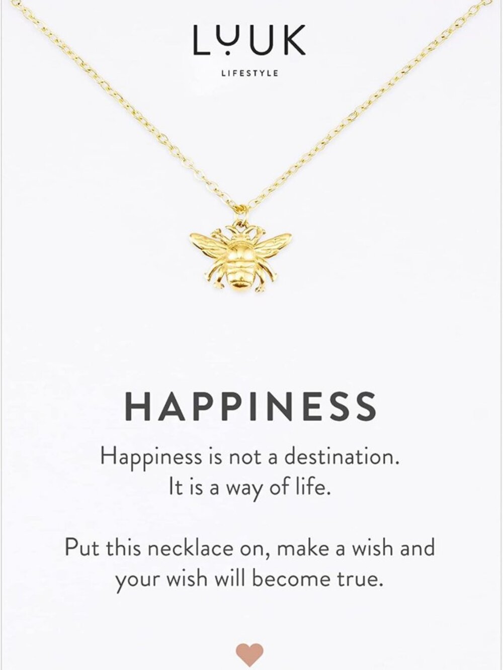 Dainty Stainless Steel Pendant Necklaces in Silver, Gold & Rose Gold - Elegant